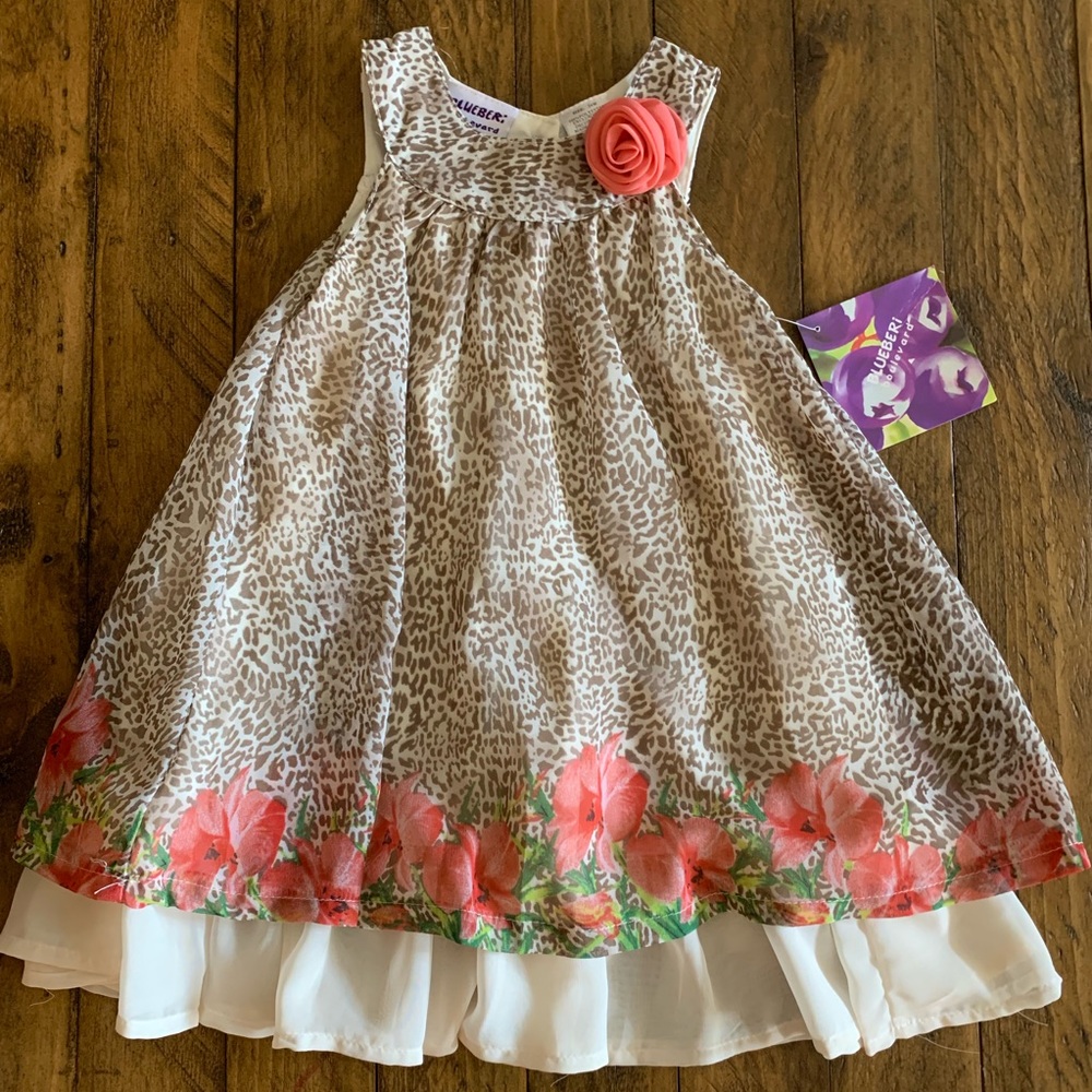 Animal print dress